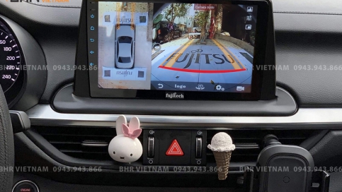 Màn hình DVD Android liền camera 360 Kia Cerato 2019 - nay | Fujitech 360 